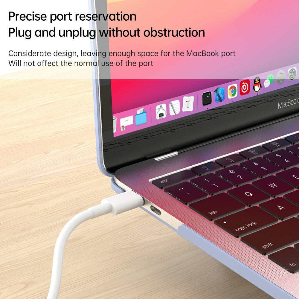 EIDERWOOD MacBook Neo 13 A18 Pro (2026) Cover m. Indbygget Ståfunktion - Lavendel