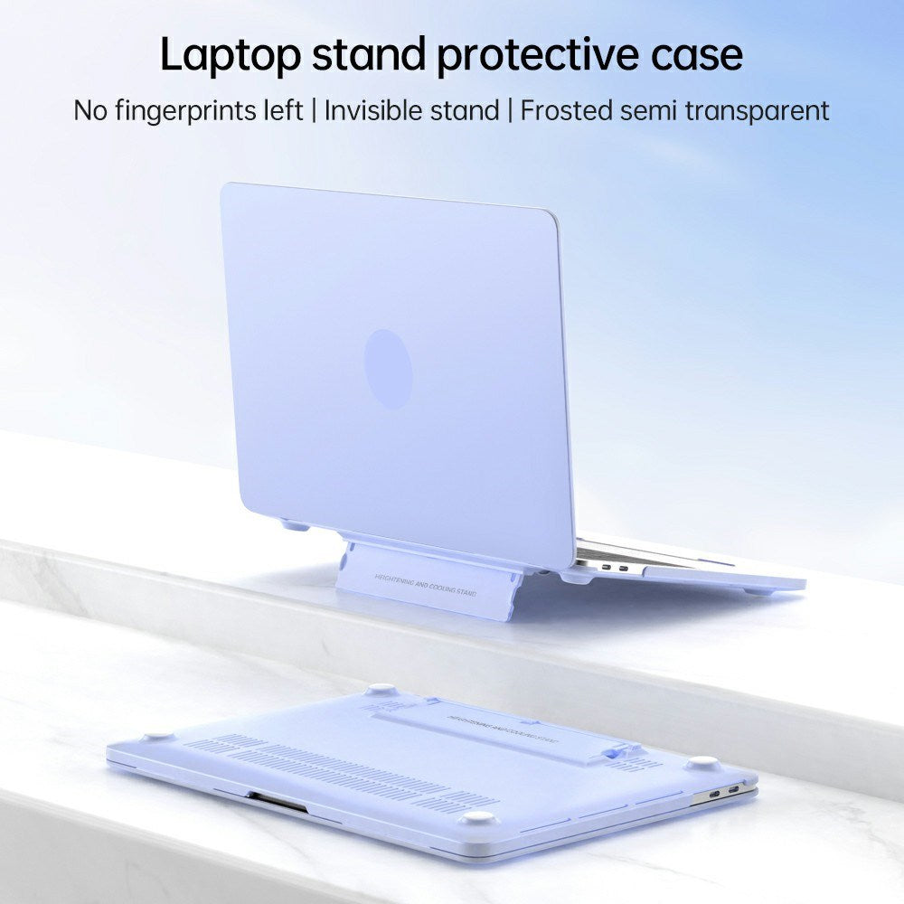 EIDERWOOD MacBook Neo 13 A18 Pro (2026) Cover m. Indbygget Ståfunktion - Hvid