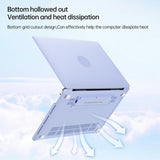 EIDERWOOD MacBook Neo 13 A18 Pro (2026) Cover m. Indbygget Ståfunktion - Hvid
