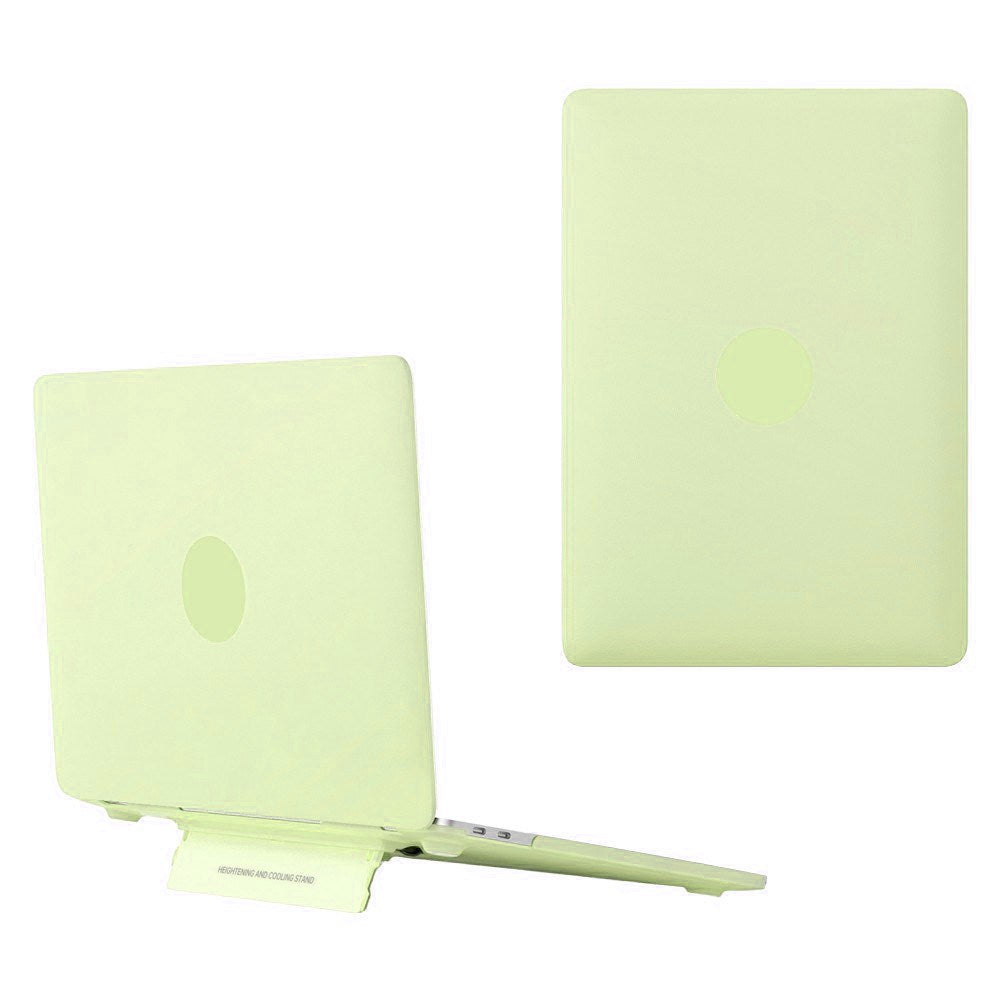 EIDERWOOD MacBook Neo 13 A18 Pro (2026) Cover m. Indbygget Ståfunktion - Lysegrøn