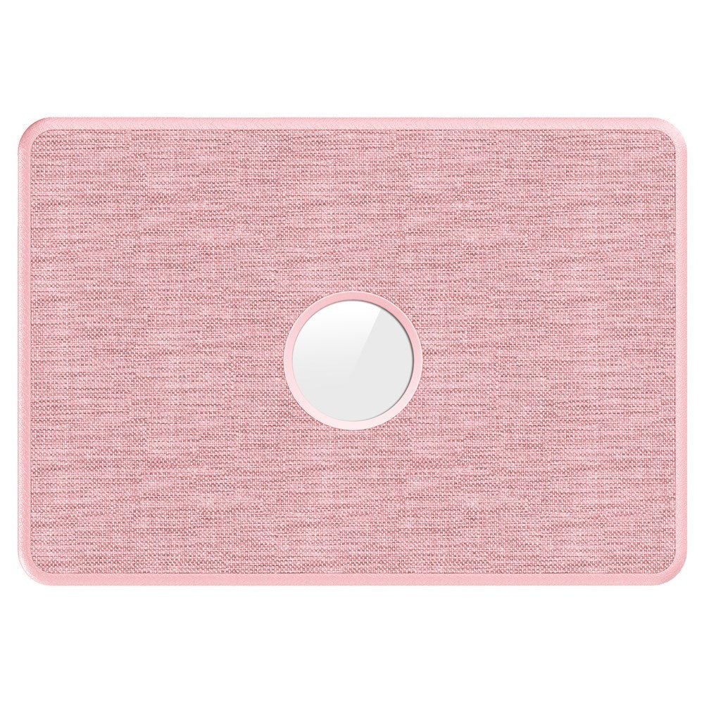 MacBook Neo 13 A18 Pro (2026) EIDERWOOD Cover - Udskæring til Logo - Foldbar Ståfunktion - Lyserød