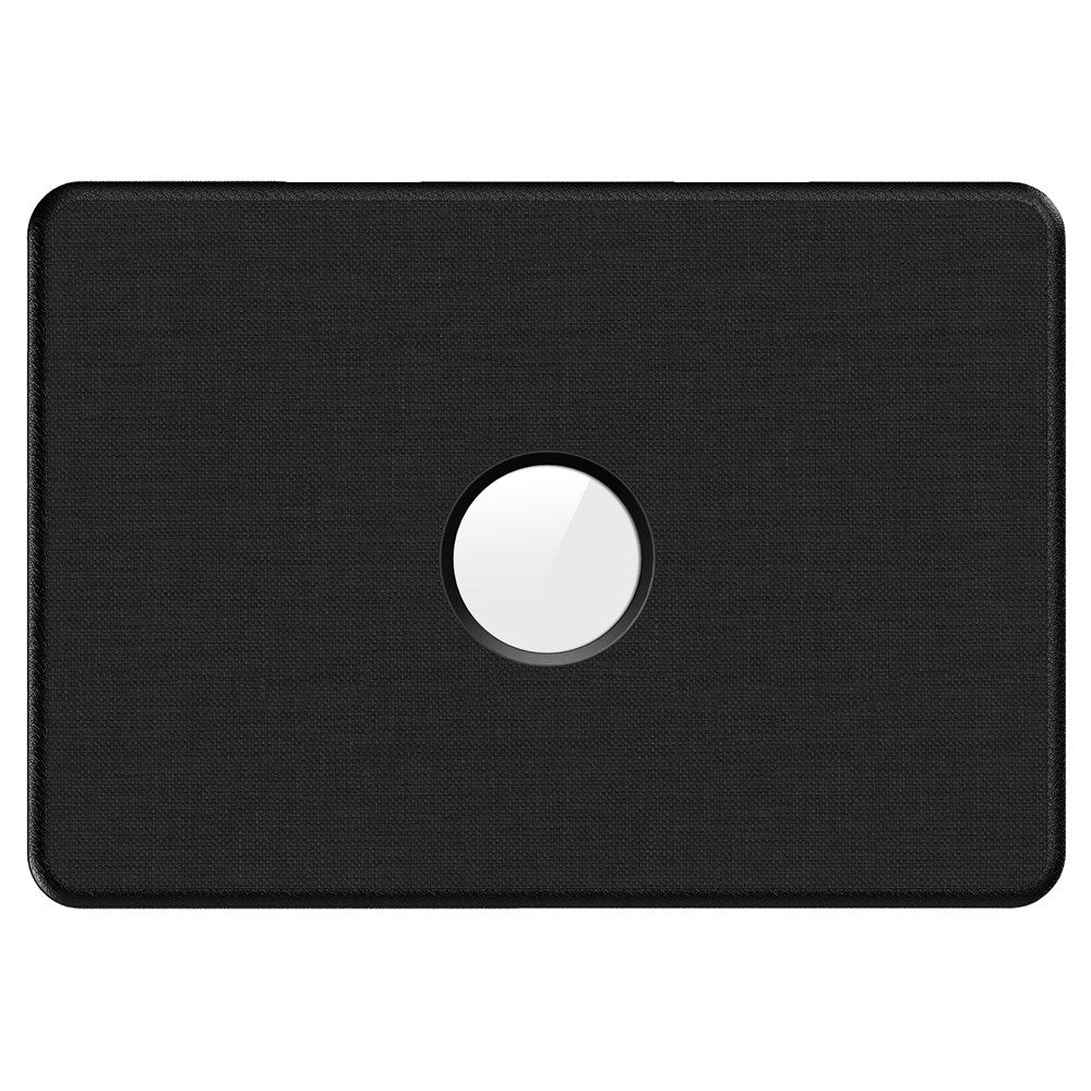MacBook Neo 13 A18 Pro (2026) EIDERWOOD Cover - Udskæring til Logo - Foldbar Ståfunktion - Sort