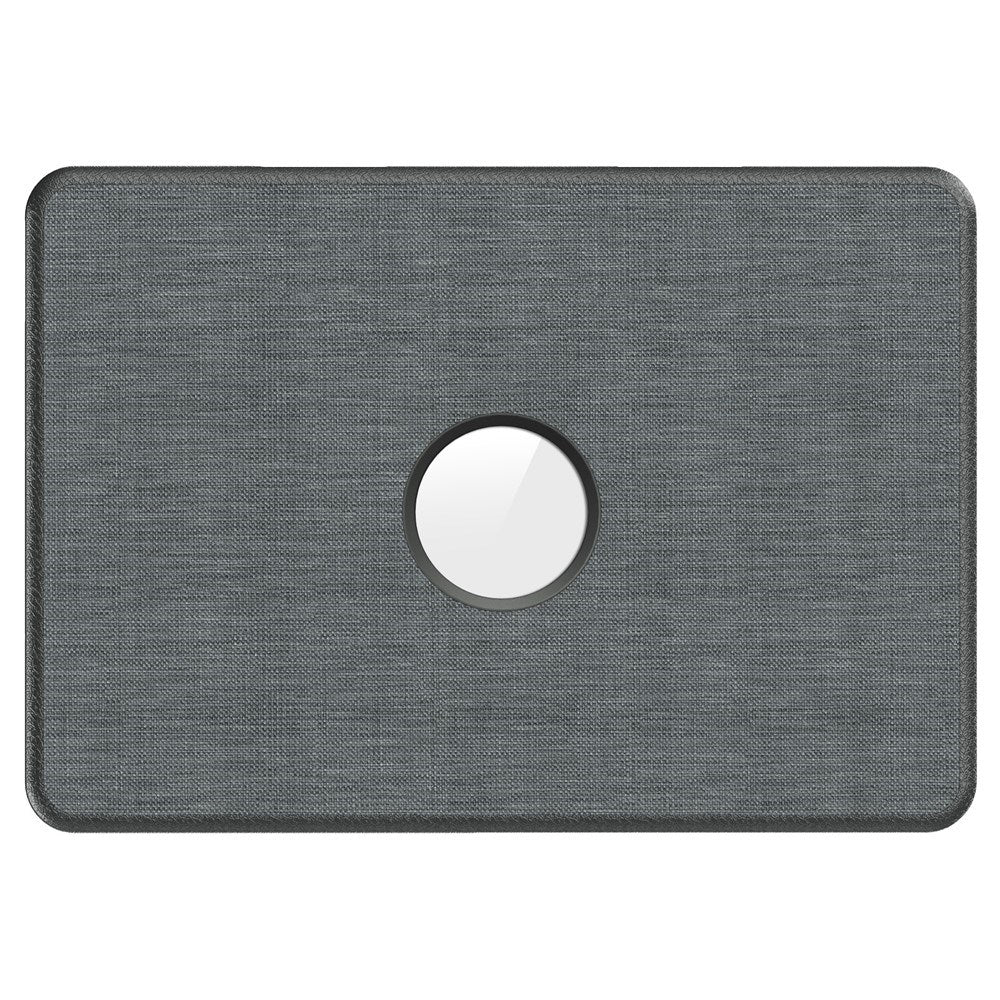 MacBook Neo 13 A18 Pro (2026) EIDERWOOD Cover - Udskæring til Logo - Foldbar Ståfunktion - Grå