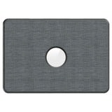 MacBook Neo 13 A18 Pro (2026) EIDERWOOD Cover - Udskæring til Logo - Foldbar Ståfunktion - Grå