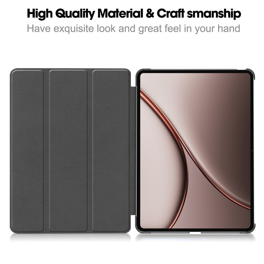 EIDERWOOD OnePlus Pad 4 Kunstlæder Flip Cover - Blå