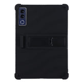 Lenovo Yoga Tab Plus Gen 2 13" EIDERWOOD Håndværker Silikone Cover m. Justerbar Kickstand & Stødabsorberende Hjørner - Sort
