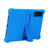 Lenovo Yoga Tab Gen 2 11.1" EIDERWOOD Håndværker Silikone Cover m. Justerbar Kickstand & Stødabsorberende Hjørner - Blå
