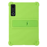 Lenovo Yoga Tab Gen 2 11.1" EIDERWOOD Håndværker Silikone Cover m. Justerbar Kickstand & Stødabsorberende Hjørner - Grøn