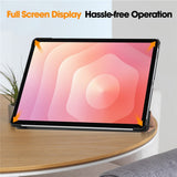 EIDERWOOD Samsung Galaxy Tab S12+ (Plus) Kunstlæder Tablet Cover m. Standerfunktion - Rose Gold