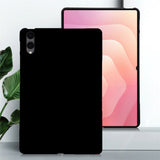 Samsung Galaxy Tab S12+ (Plus) EIDERWOOD Fleksibelt Plast Bagside Cover - Sort