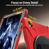 Samsung Galaxy Tab S12+ (Plus) EIDERWOOD Hybrid Cover m. Kickstand - Rød