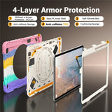 Samsung Galaxy Tab S12+ (Plus) EIDERWOOD Hybrid Cover m. Kickstand - Multi