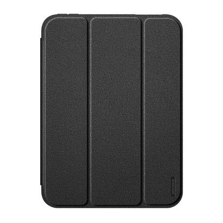 iPad Mini (2026) 8. Gen. DUX DUCIS DOMO Tri-Fold Kunstlæder Flip Cover m. Ståfunktion  - Sort