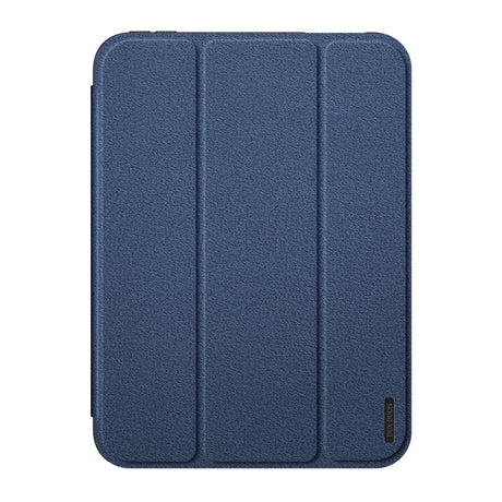iPad Mini (2026) 8. Gen. DUX DUCIS DOMO Tri-Fold Kunstlæder Flip Cover m. Ståfunktion - Blå
