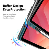 Samsung Galaxy Tab S12+ (Plus) DUX DUCIS Origami Hybrid Kunstlæder Cover - Grå