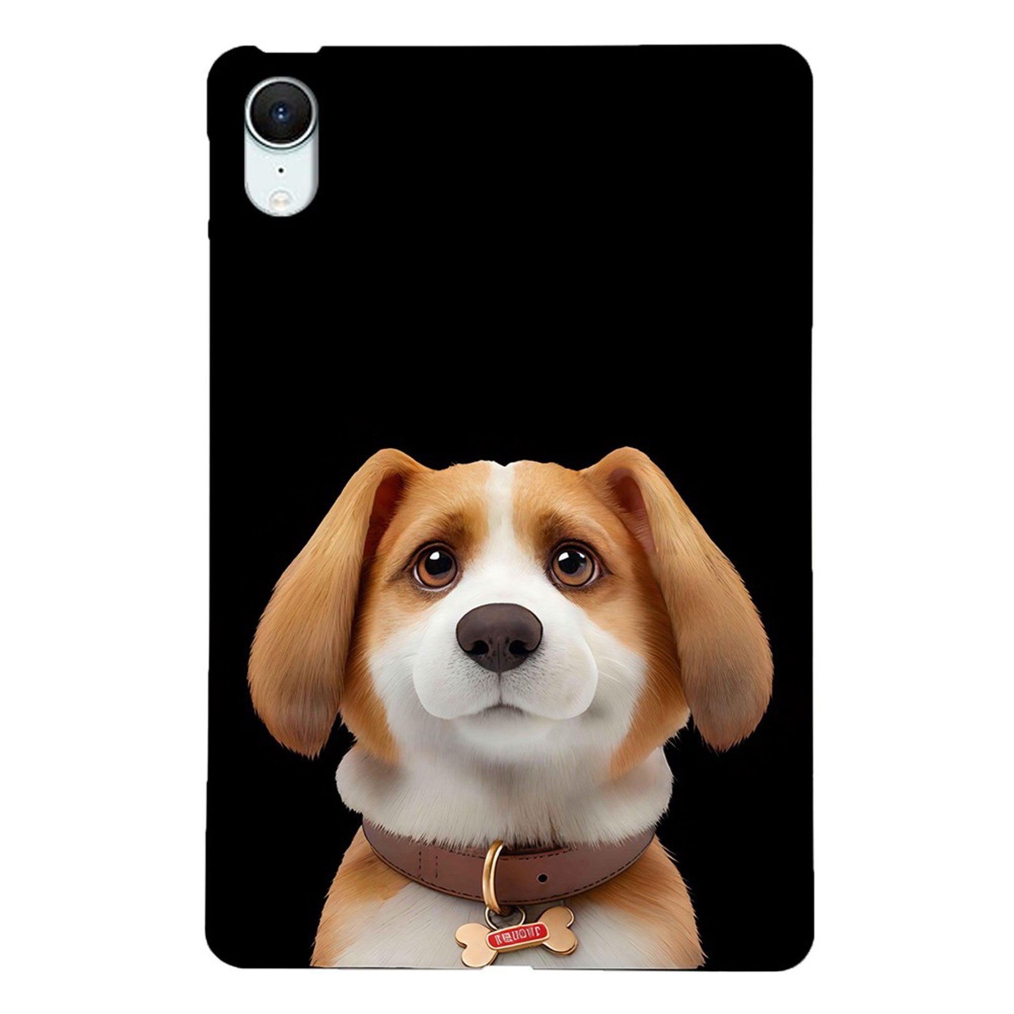 EIDERWOOD iPad Mini (2026) Slankt Fleksibelt Plastik Cover - Beagle-Harrier Hund