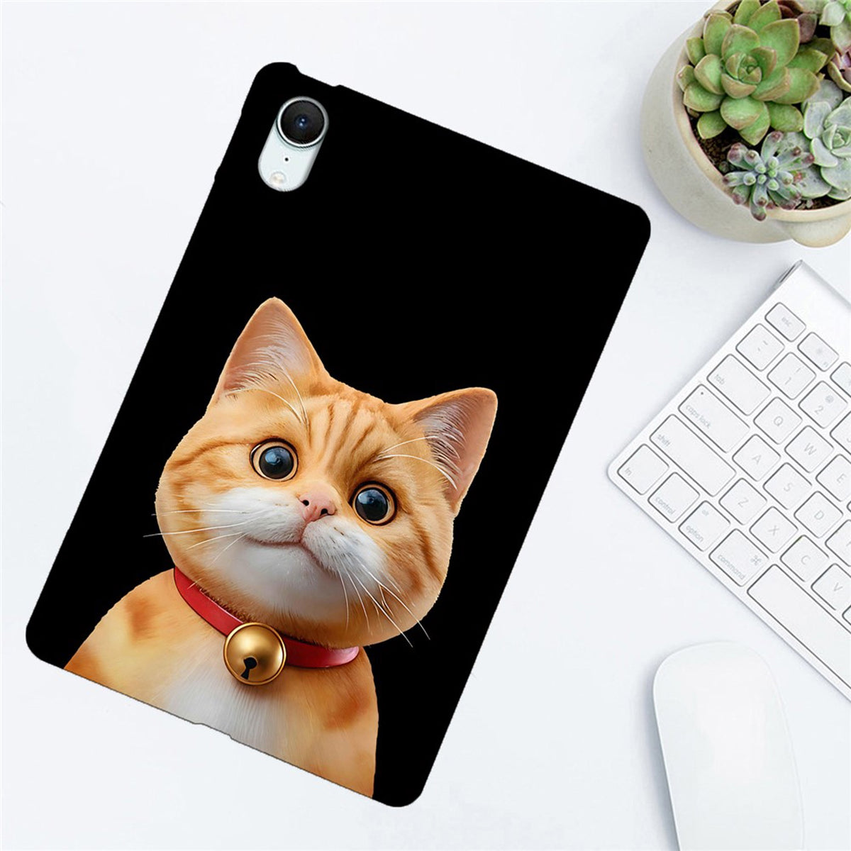 EIDERWOOD iPad Mini (2026) Slankt Fleksibelt Plastik Cover - Kat