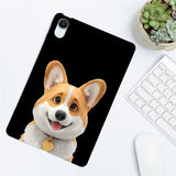EIDERWOOD iPad Mini (2026) Slankt Fleksibelt Plastik Cover - Corgi Hund