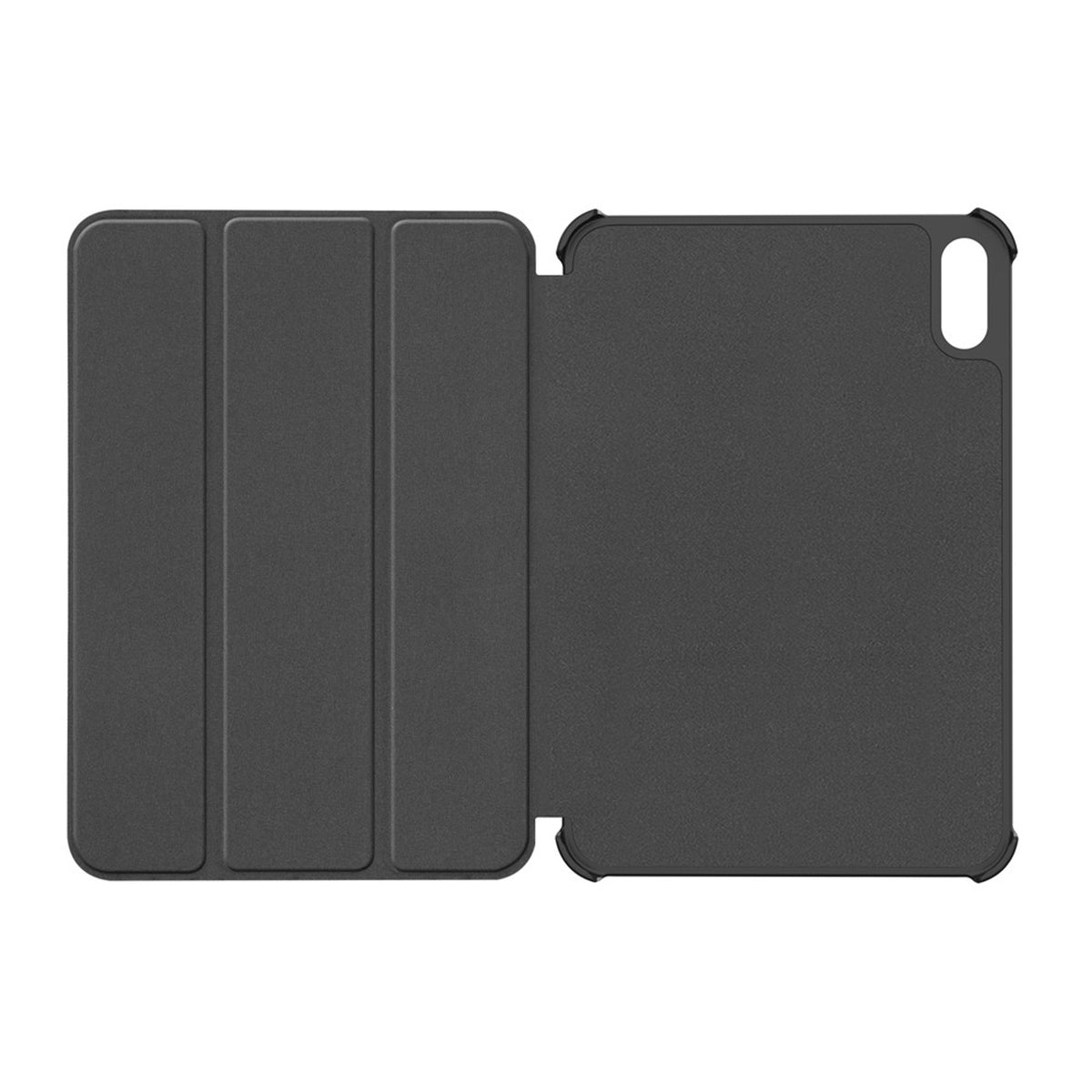 iPad Mini (2026) 8. Gen. EIDERWOOD Kunstlæder Flip Cover m. Ståfunktion - Grå