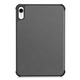 iPad Mini (2026) 8. Gen. EIDERWOOD Kunstlæder Flip Cover m. Ståfunktion - Grå