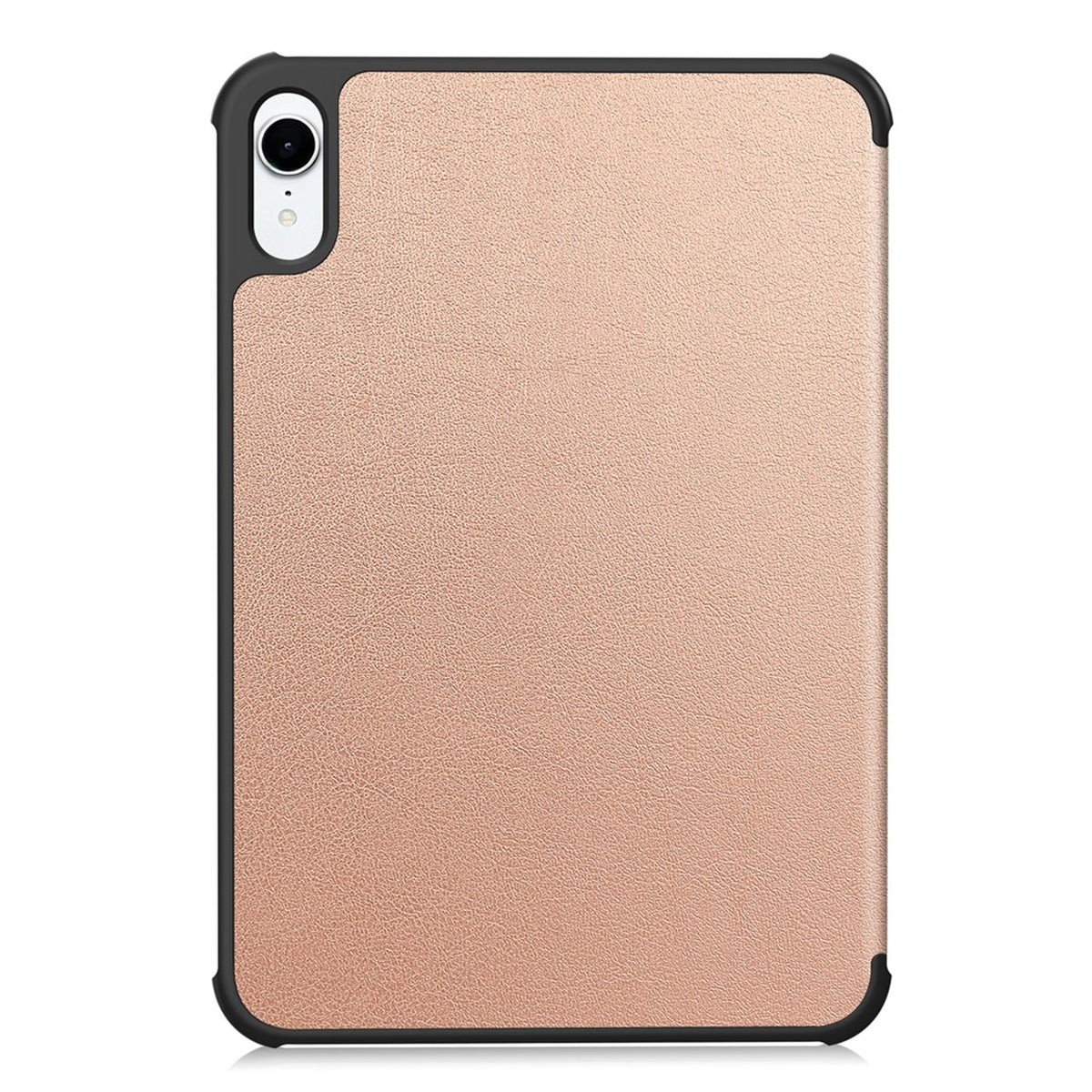 iPad Mini (2026) 8. Gen. EIDERWOOD Kunstlæder Flip Cover m. Ståfunktion - Rose Gold