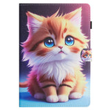 iPad Mini (2026) 8. Gen. EIDERWOOD Kunstlæder Flip Cover - Kortholder - Kat