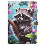 iPad Mini (2026) 8. Gen. EIDERWOOD Kunstlæder Flip Cover - Kortholder - Vaskebjørn