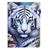 iPad Mini (2026) 8. Gen. EIDERWOOD Kunstlæder Flip Cover - Kortholder - Tiger