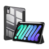 iPad Mini (2026) 8. Gen. DUX DUCIS TOBY Tri-Fold Flip Cover m. Ståfunktion - Sort
