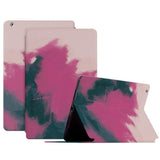 iPad 4 / 3 / 2 - EIDERWOOD Kunstlæder Flip Cover m. Mønster - Pink
