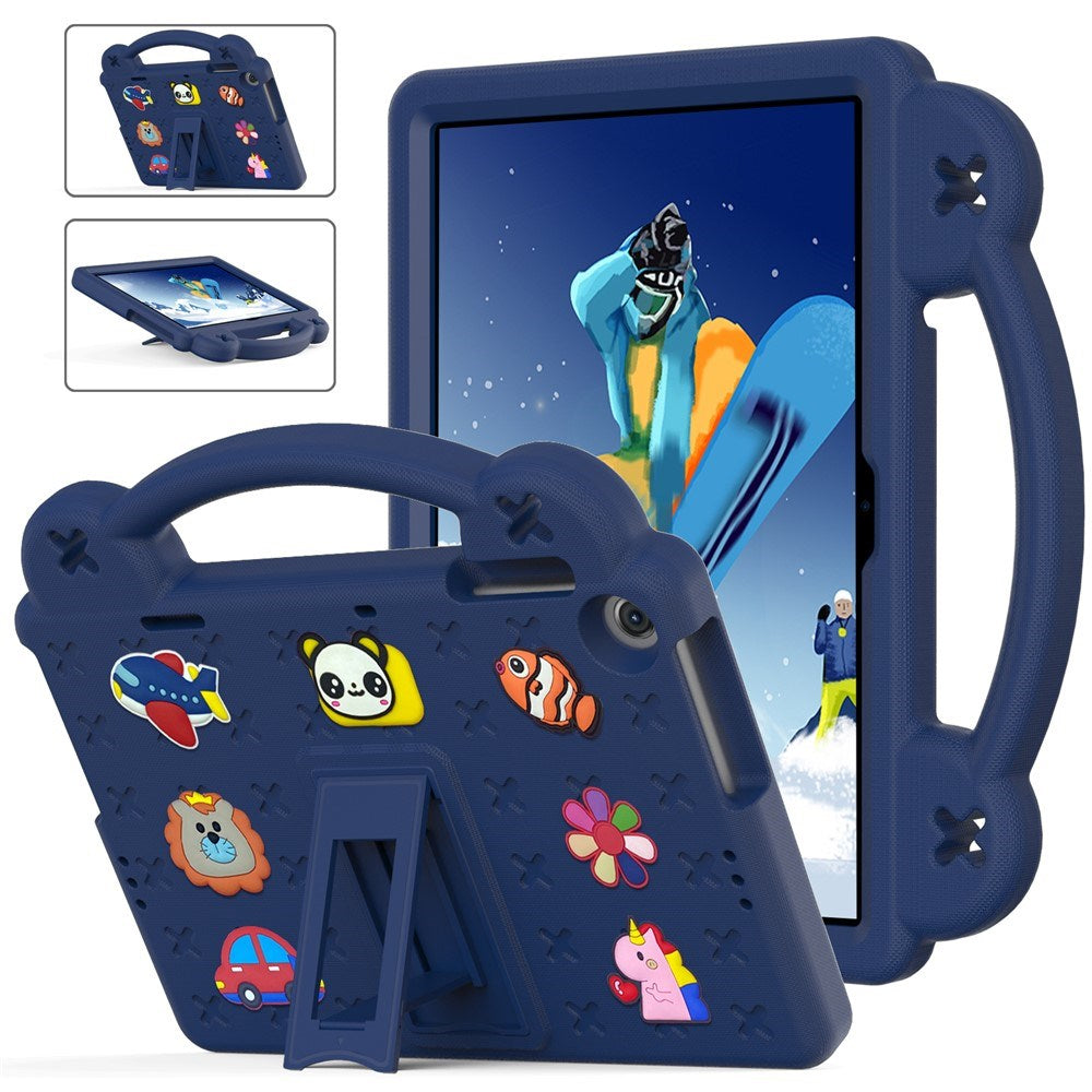 Lenovo Tab M10 (3. Gen) 10.1" (TB-328F/TB-328X) Børne Cover m. Stander & Håndholder - Mørkeblå