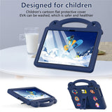 Lenovo Tab M10 (3. Gen) 10.1" (TB-328F/TB-328X) Børne Cover m. Stander & Håndholder - Mørkeblå