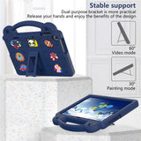 Lenovo Tab M10 (3. Gen) 10.1" (TB-328F/TB-328X) Børne Cover m. Stander & Håndholder - Mørkeblå