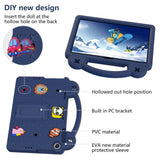 Lenovo Tab M10 (3. Gen) 10.1" (TB-328F/TB-328X) Børne Cover m. Stander & Håndholder - Mørkeblå