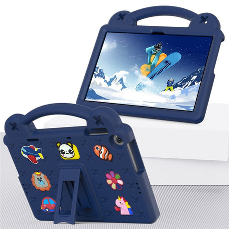 Lenovo Tab M10 (3. Gen) 10.1" (TB-328F/TB-328X) Børne Cover m. Stander & Håndholder - Mørkeblå