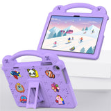 Lenovo Tab M10 (3. Gen) 10.1" (TB-328F/TB-328X) Børne Cover m. Stander & Håndholder - Lilla