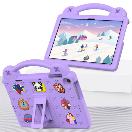 Lenovo Tab M10 (3. Gen) 10.1" (TB-328F/TB-328X) Børne Cover m. Stander & Håndholder - Lilla