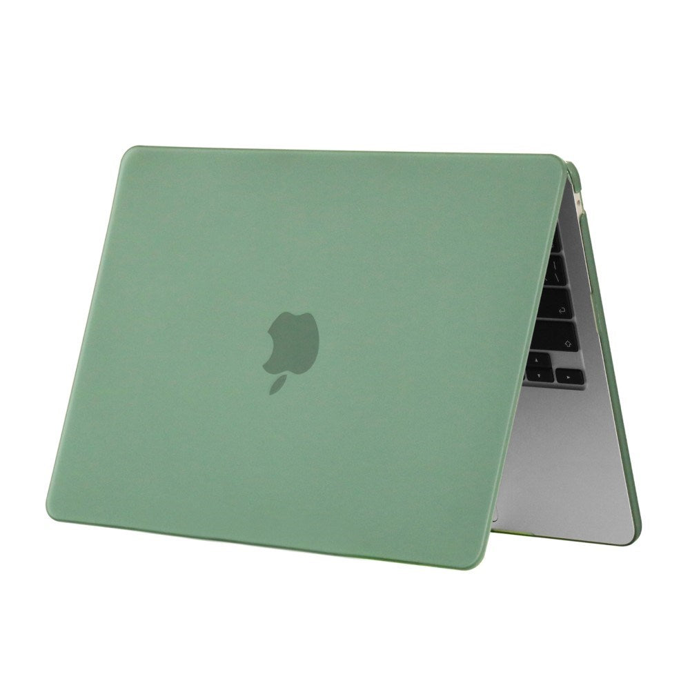 MacBook Air 13" M2/M3/M4 (2022-2025) Mat Plastik Bærbar Cover - Lysegrøn
