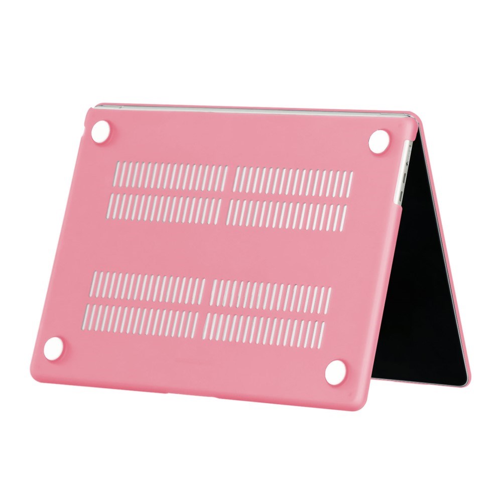 MacBook Air 13" M2/M3/M4 (2022-2025) Mat Plastik Bærbar Cover - Pink