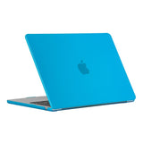 MacBook Air 13" M2/M3/M4 (2022-2025) Mat Plastik Bærbar Cover - Blå