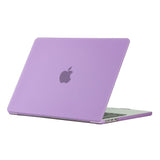 MacBook Air 13" M2/M3/M4 (2022-2025) Mat Plastik Bærbar Cover - Lilla