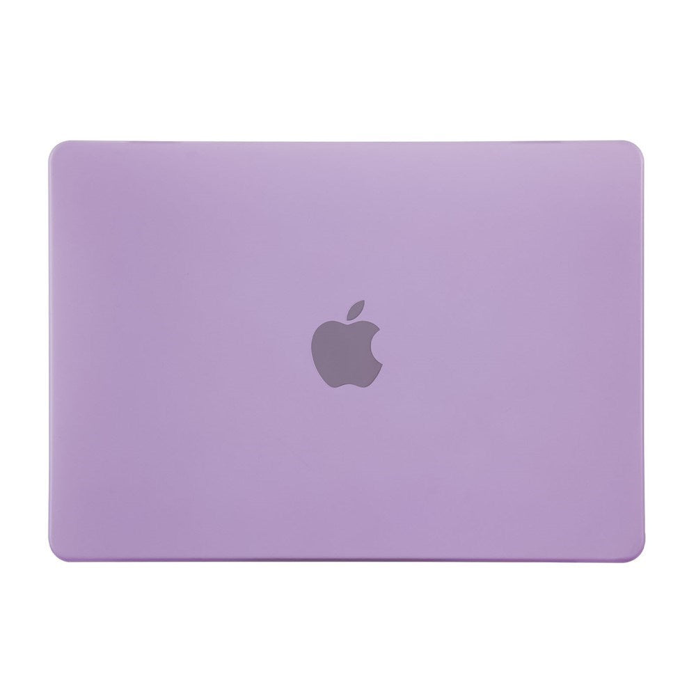 MacBook Air 13" M2/M3/M4 (2022-2025) Mat Plastik Bærbar Cover - Lilla
