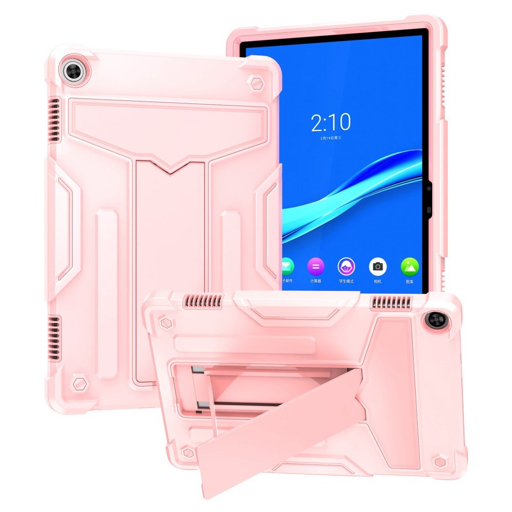 Lenovo Tab M10 (3. Gen) 10.1" (TB-328F/TB-328X) Håndværker Cover m. Stander - Lyserød