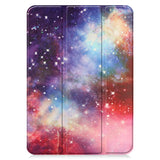 iPad 10.9" (2022) Læder Flip Cover m. Tri-fold Stand - Galakse