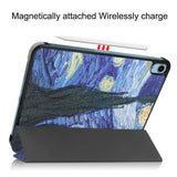 iPad 10.9" (2022) Læder Flip Cover m. Tri-fold Stand - Starry Night