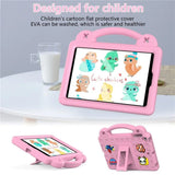 Børne Cover m. Kickstand & Håndholder - EIDERWOOD iPad Mini (2019/2015/2014/2013/2012) - Lyserød