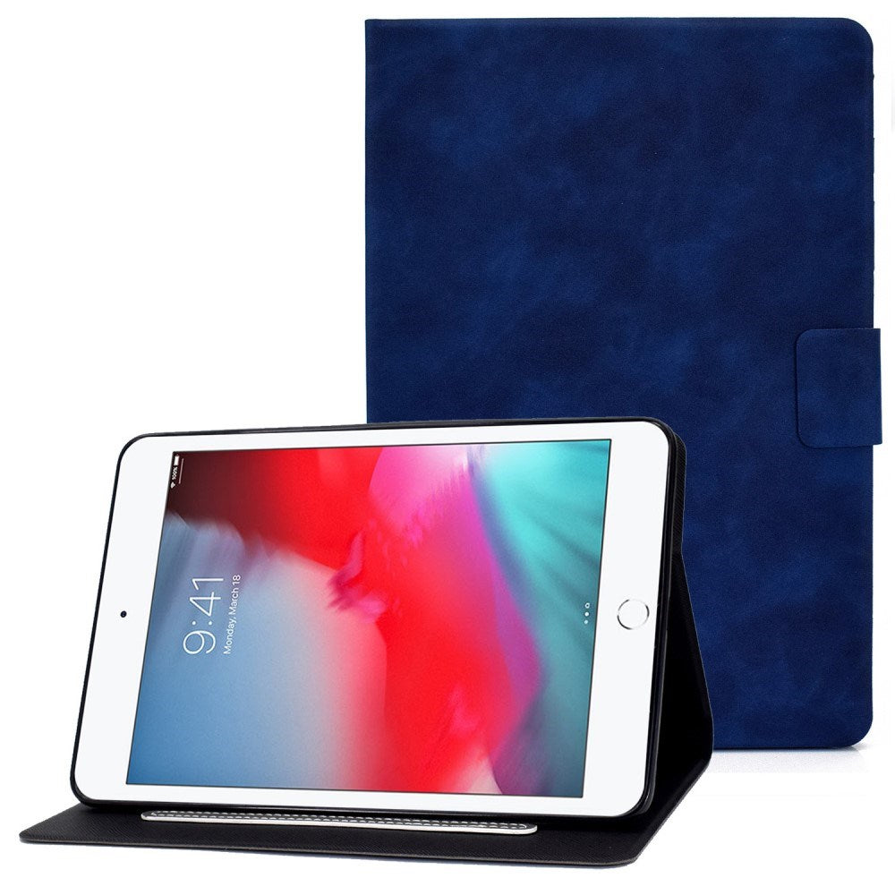 EIDERWOOD iPad Mini 4 / iPad Mini (2019) Flip Cover m. Pung - Blå