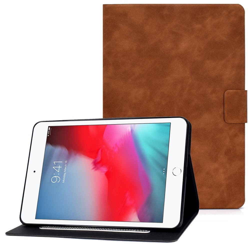 EIDERWOOD iPad Mini 4 / iPad Mini (2019) Flip Cover m. Pung - Brun