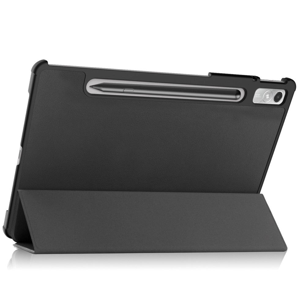 Lenovo Tab P11 Pro Gen. 2 Tri-Fold Læder Flip Cover - Sort