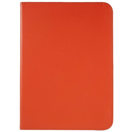 EIDERWOOD iPad 10.9" (2022) Klassisk Læder Flip Cover m. 360⁰ Ståfunktion - Orange